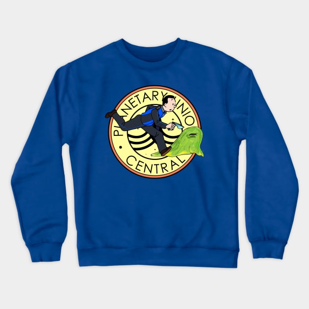 THE ADVENTURES OF CAPTAIN ED MERCER Crewneck Sweatshirt by KARMADESIGNER T-SHIRT SHOP